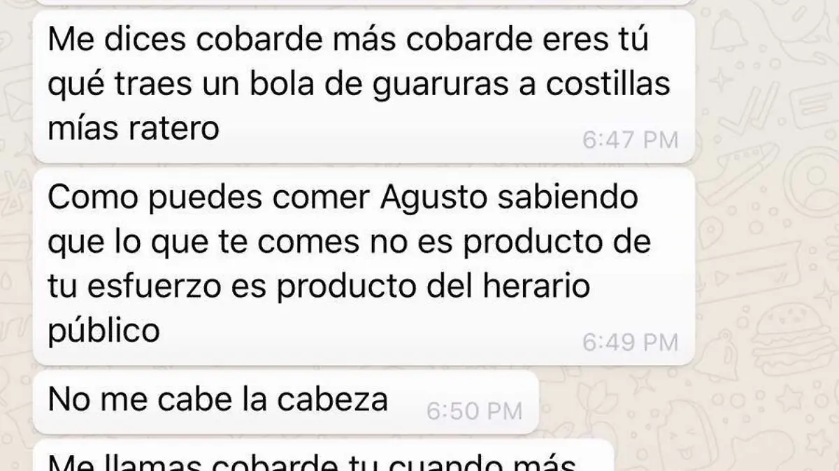 Conversación Whats de Riggs con el ciudadano acosador (5)